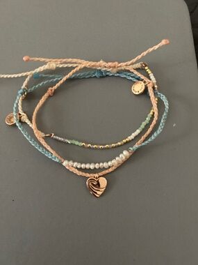 Pura Vida rose gold coastal cowgirl stack 3